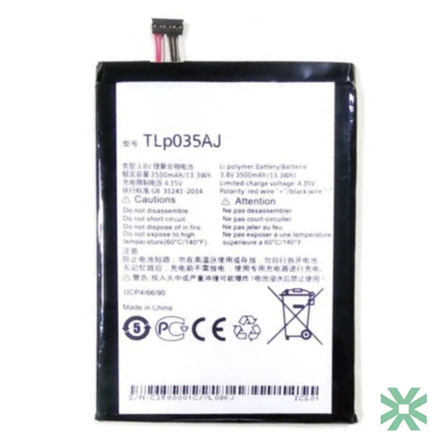 Alcatel Pop 4 6" (7070X) Uyumlu Batarya Pil 3500 mAh (TLP035AJ)
