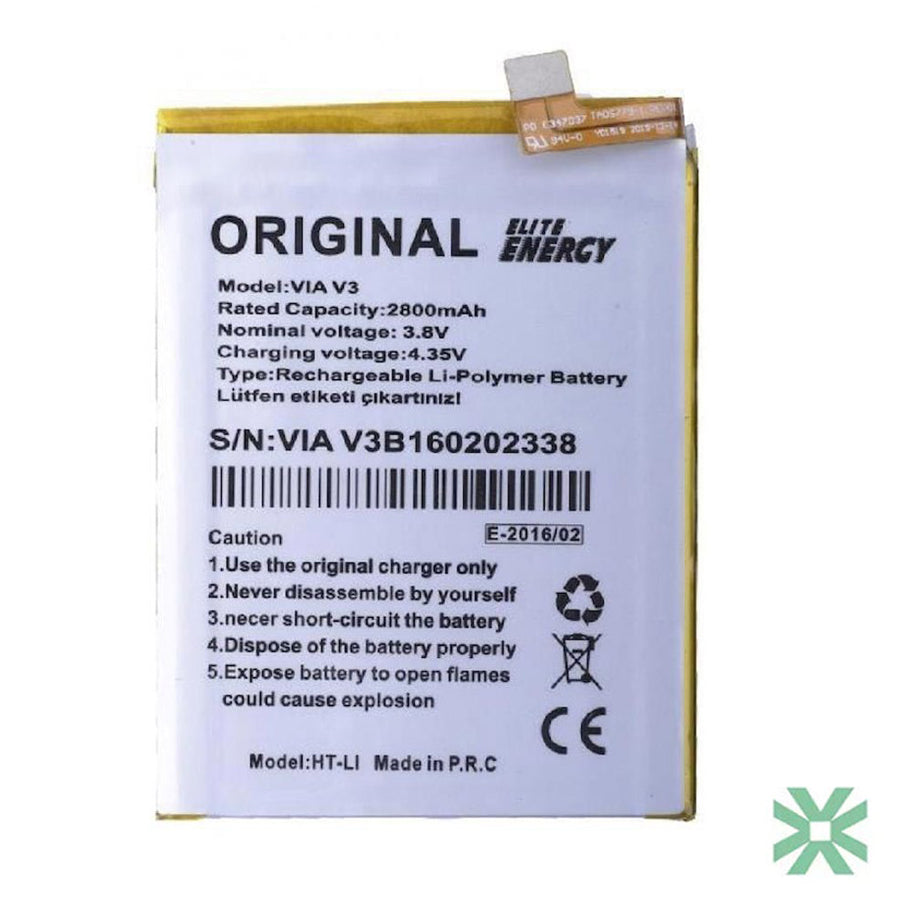 Casper Via V3 Uyumlu Batarya Pil 2800 mAh (V3B160202338)