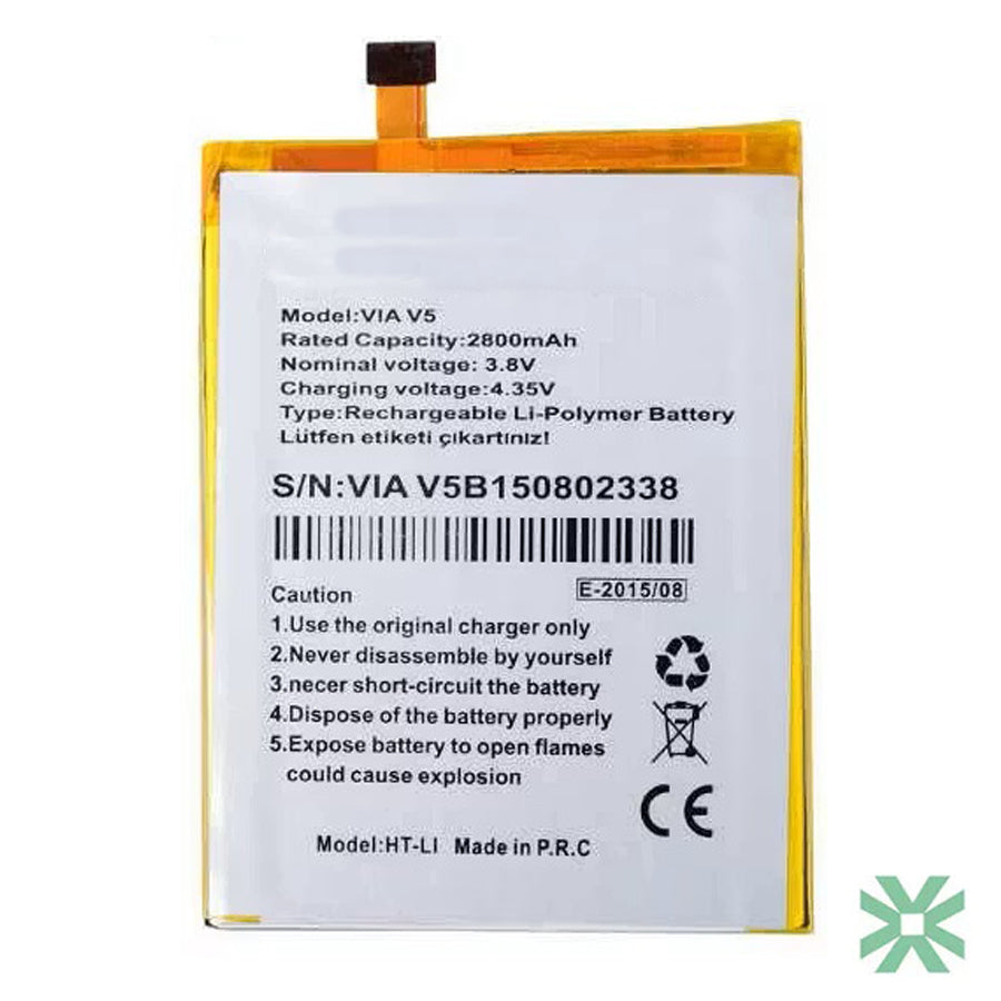 Casper Via V5 Uyumlu Batarya Pil 2000 mAh (CA346075HV)