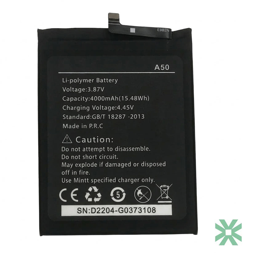 Hiking A50 Uyumlu Batarya Pil 4000 mAh