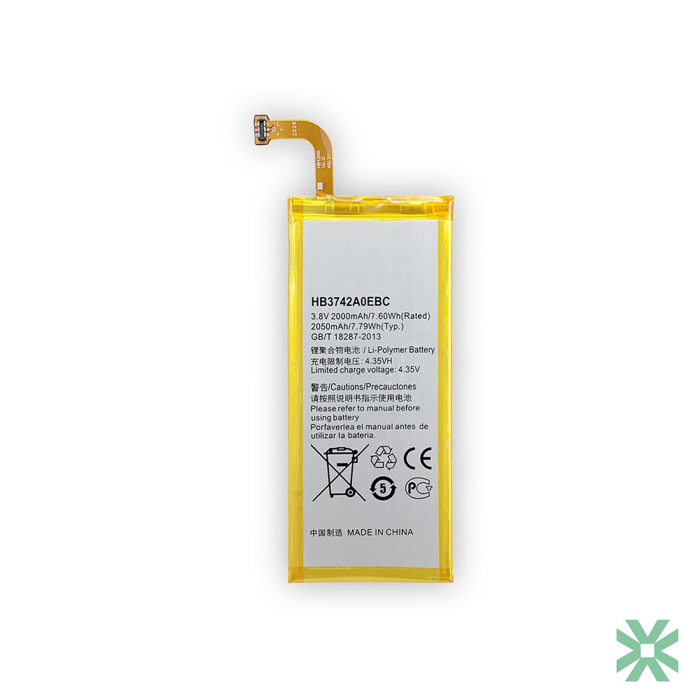 Huawei Ascend P6S Uyumlu Batarya Pil HB3742A0EBC 2000 mAh