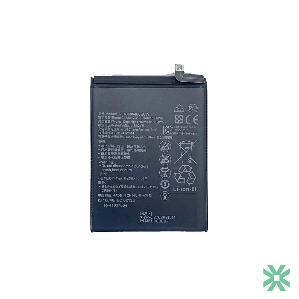 Huawei P30 Pro (VOG-L09 Uyumlu Batarya Pil HB486486ECW 4200 mAh