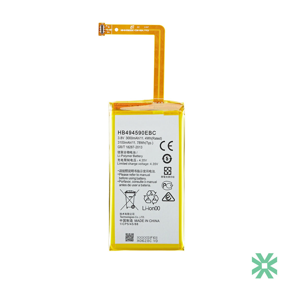 Huawei HONOR 7 (PLK-L01) Uyumlu Batarya Pil HB494590EBC 3100 mAh