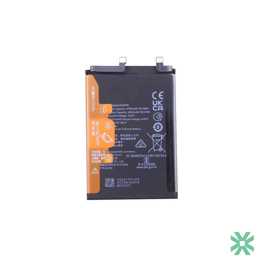 Huawei HONOR Magic 4 Lite 5G Uyumlu Batarya Pil HB466596EFW 4800 mAh