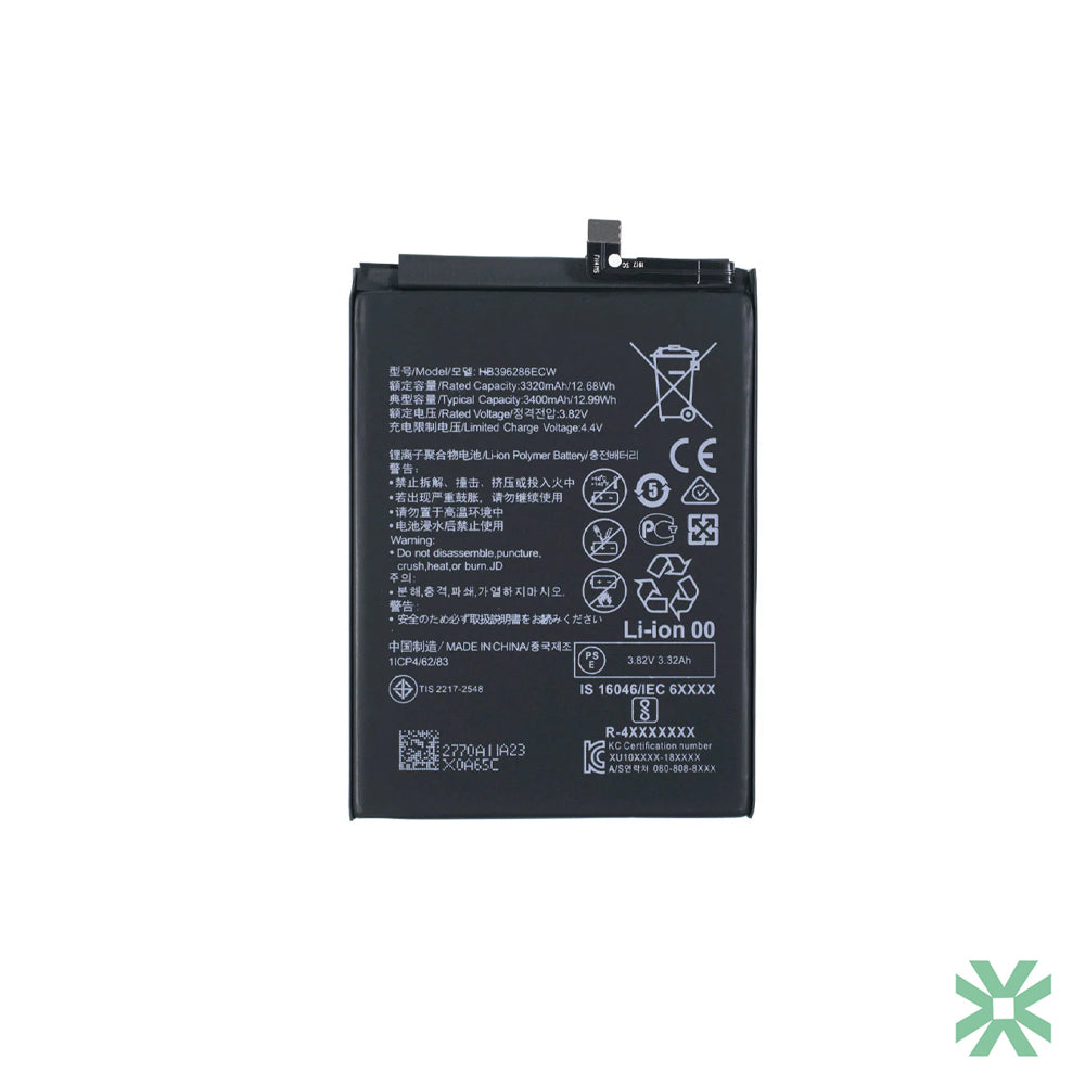 Huawei P Smart 2020 (POT-LX1A) Uyumlu Batarya Pil HB396286ECW 3400 mAh