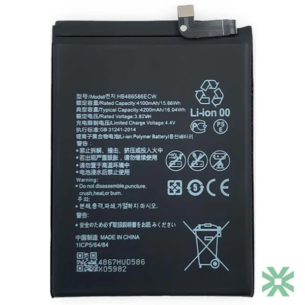 Huawei Mate 40E (OCE-AN50) Uyumlu Batarya Pil 4200 mAh HB486586ECW