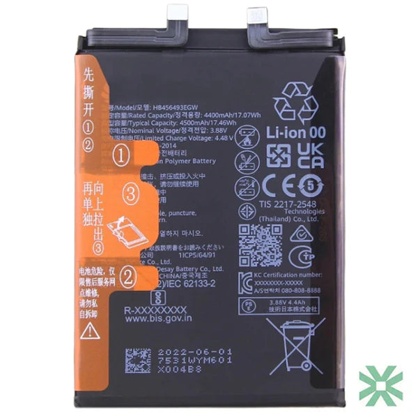 Huawei Nova 10 Pro (GLA-LX1) Uyumlu Batarya Pil 4500 mAh HB506593EFW