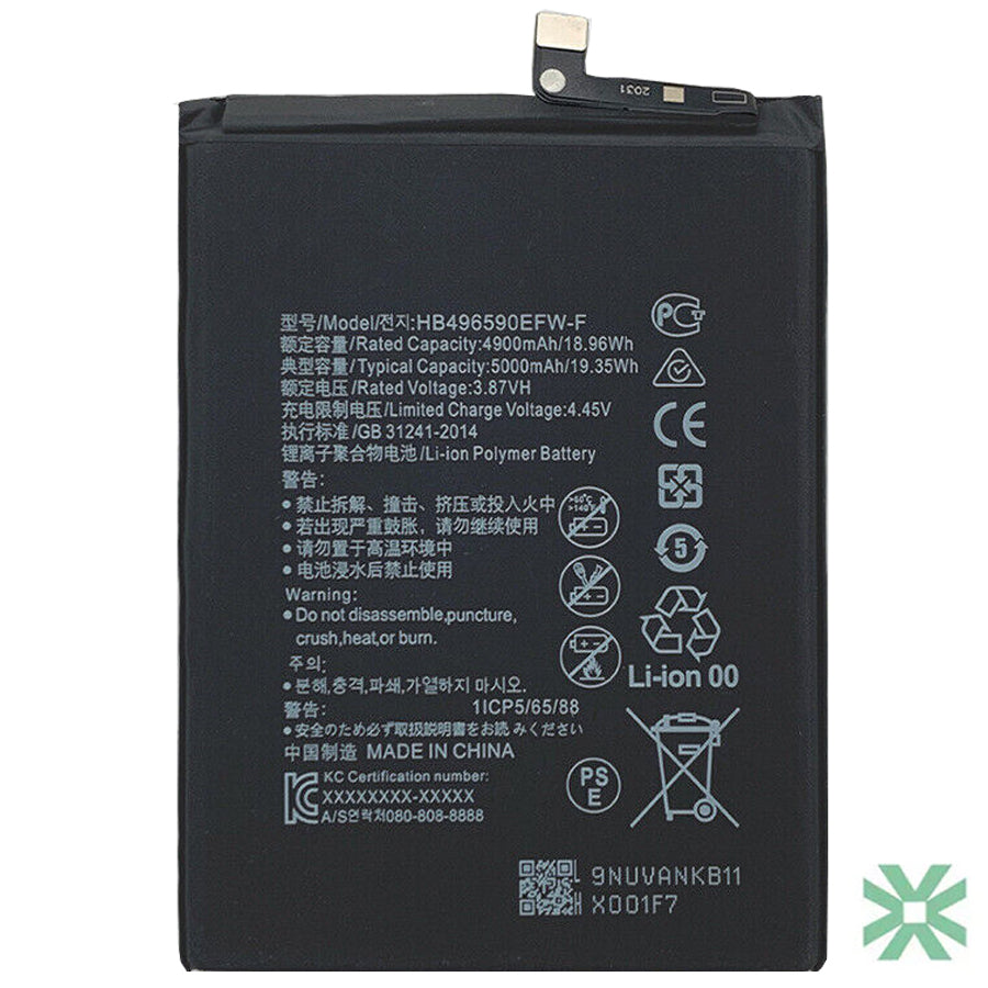 Huawei Nova Y62 (EVE-LX9) Uyumlu Batarya Pil 5000 mAh HB496590EFW