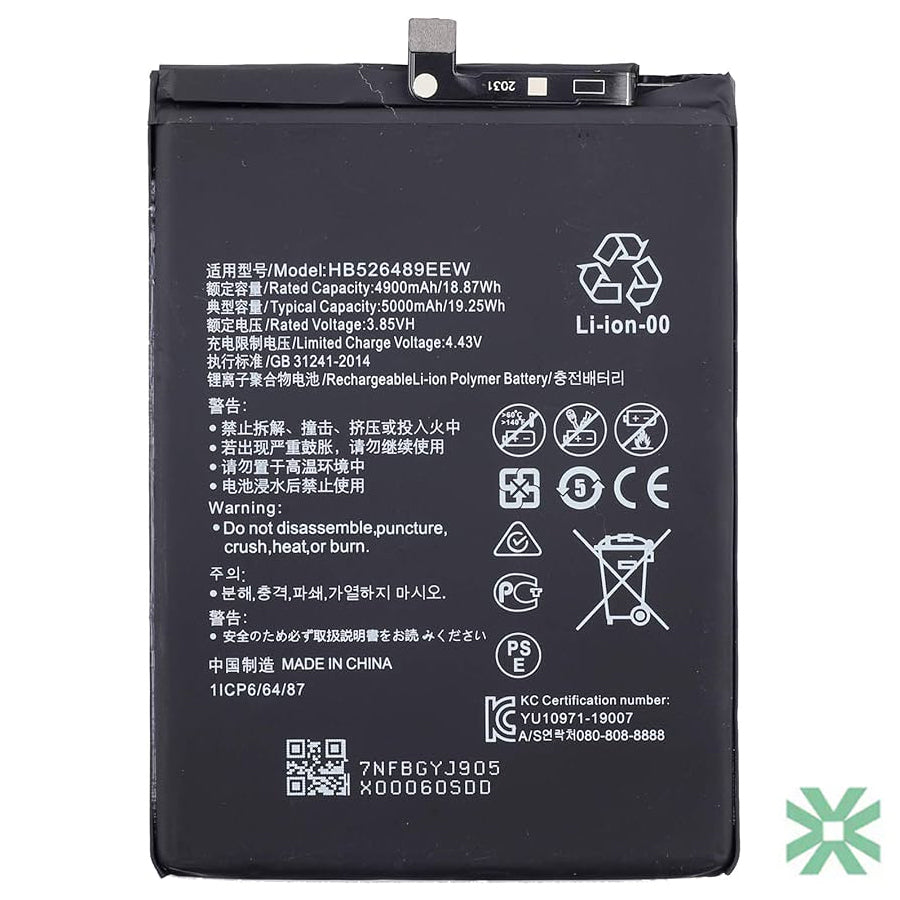 Huawei Y8P (AQM-LX1) Uyumlu Batarya Pil 5000 mAh HB526489EEW