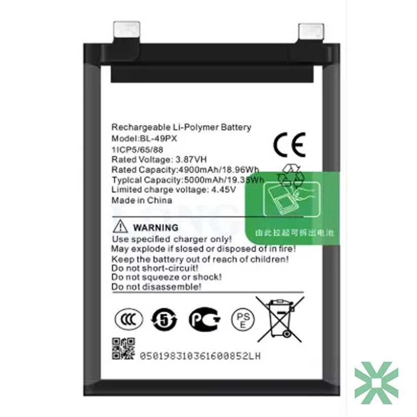 Infinix NOTE 30 Pro (X678B) Uyumlu Batarya Pil 5000 mAh (BL-49PX)