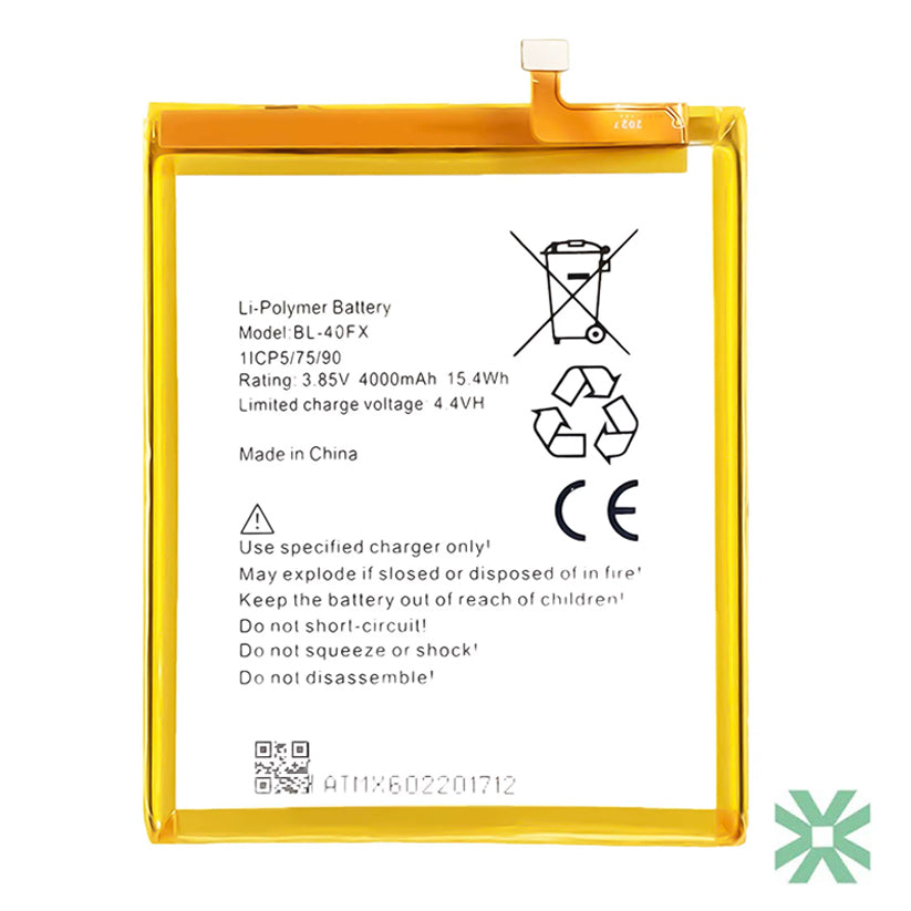 Infinix ZERO 4 Plus (X602) Uyumlu Batarya Pil 4000 mAh (BL-40FX)