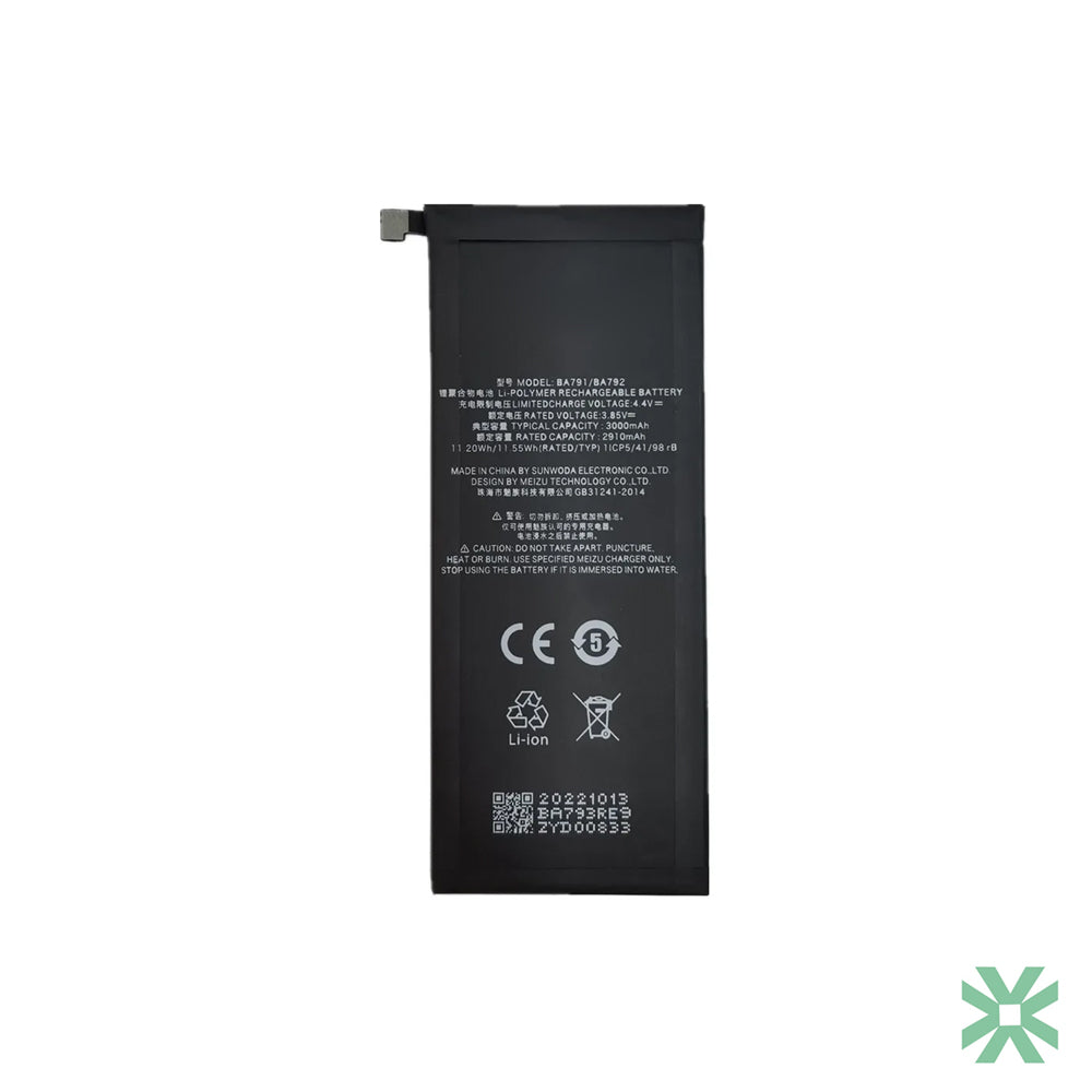 Meizu PRO 7 Uyumlu Batarya Pil BA791