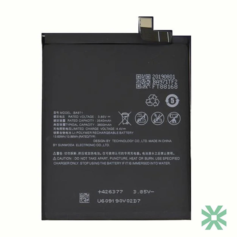 Meizu 16S (M971Q, M971C, M971Y) Uyumlu Batarya Pil 3600 mAh (BA971)