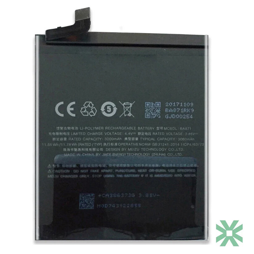 Meizu M15 , Meizu 15 Lite Uyumlu Batarya Pil 3000 mAh (BA871)