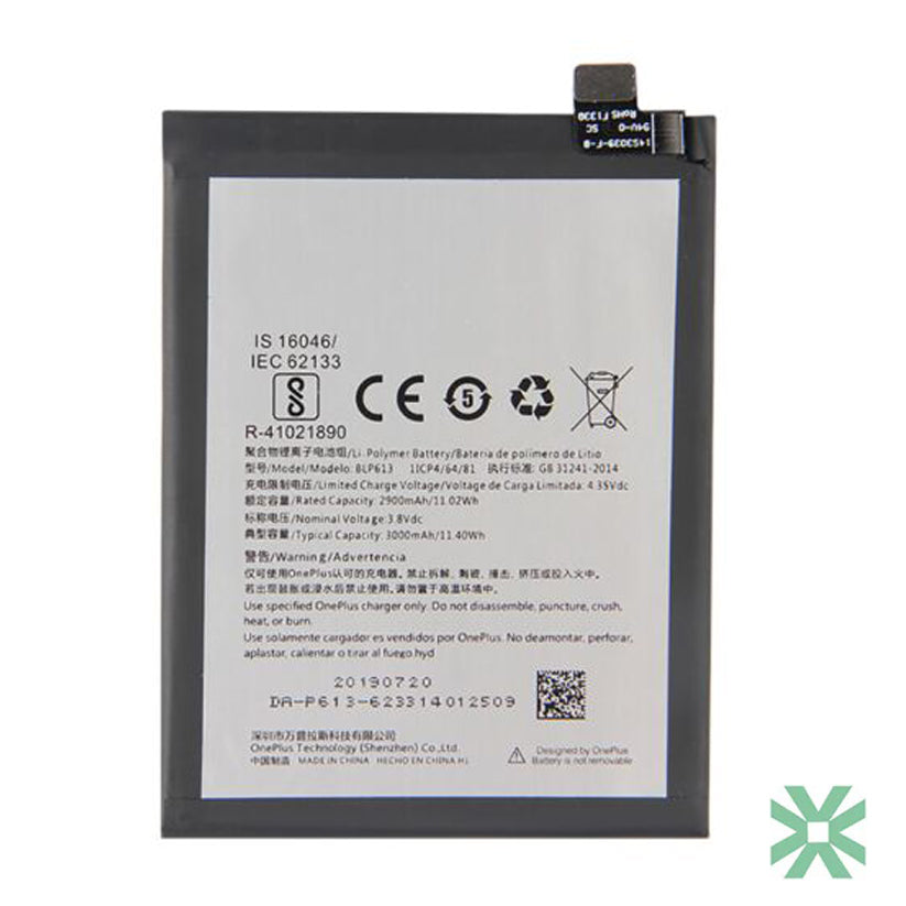 OnePlus 3 (A3003, A3000) Uyumlu Batarya Pil 3000 mAh (BLP613)