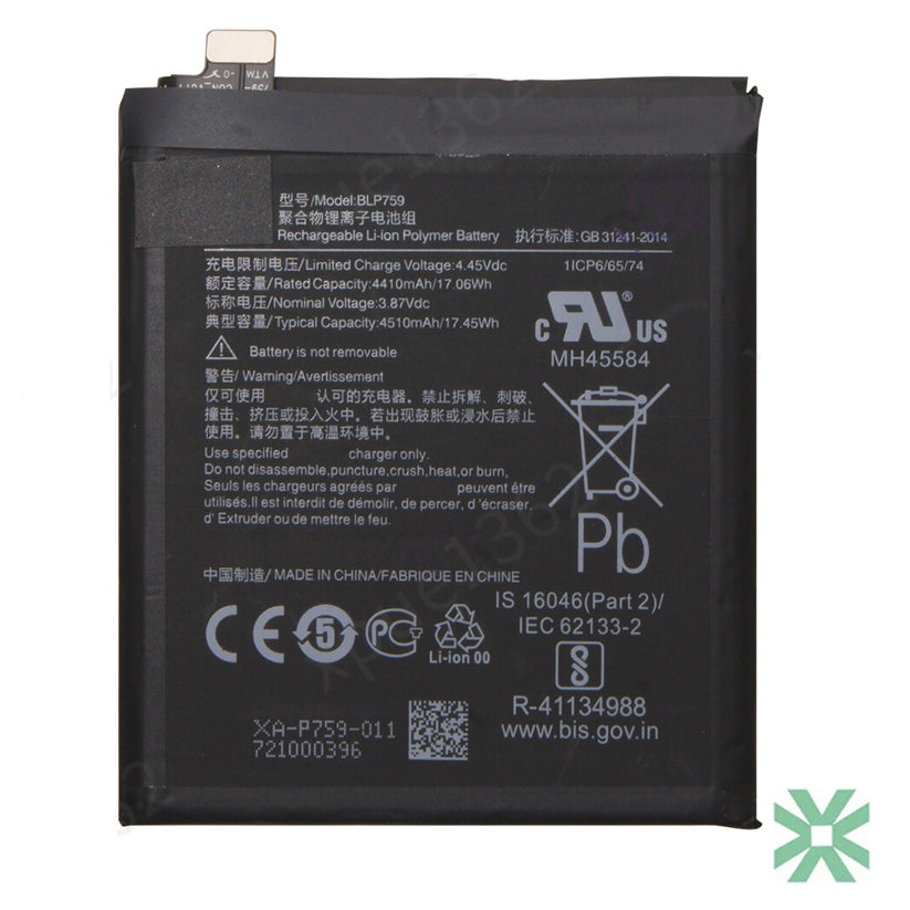 OnePlus 8 Pro (IN2025) Uyumlu Batarya Pil 4510 mAh (BLP759)