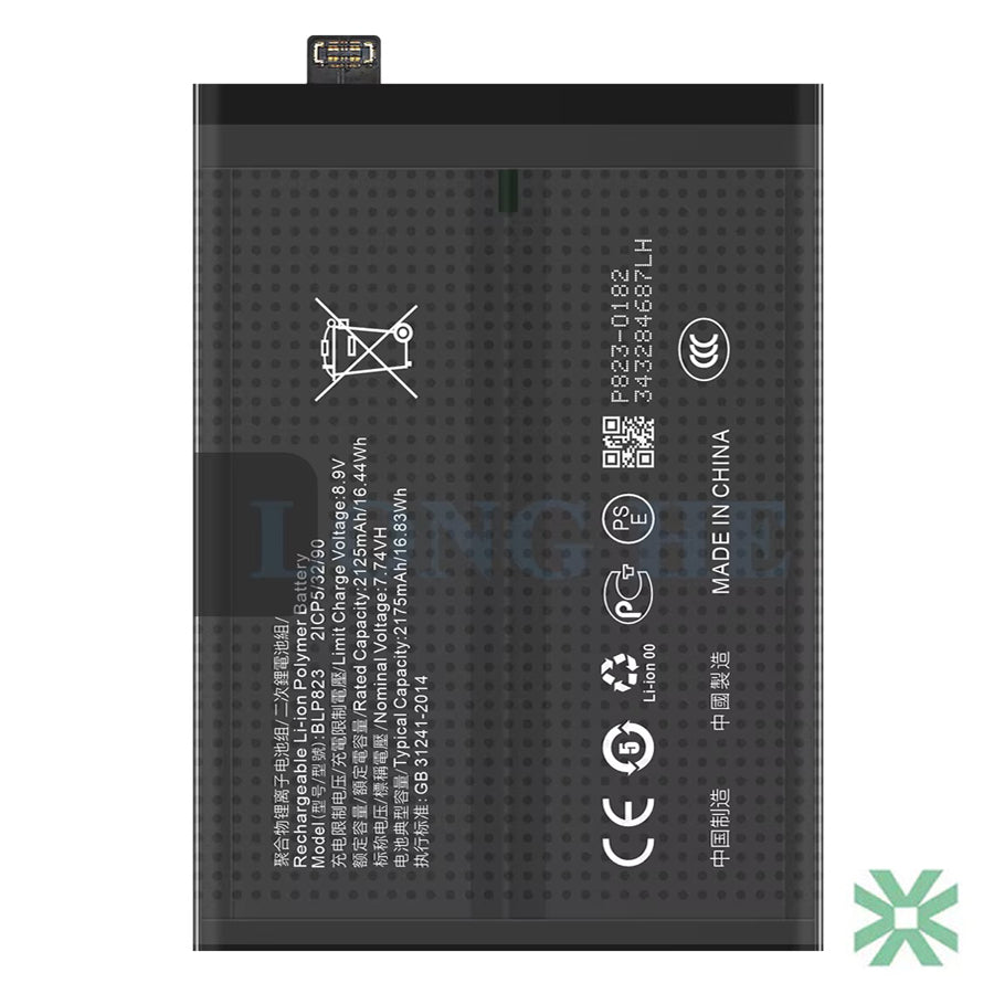Oppo RENO 5 Pro (CPH2201) Uyumlu Batarya Pil 4350 mAh (BLP823)