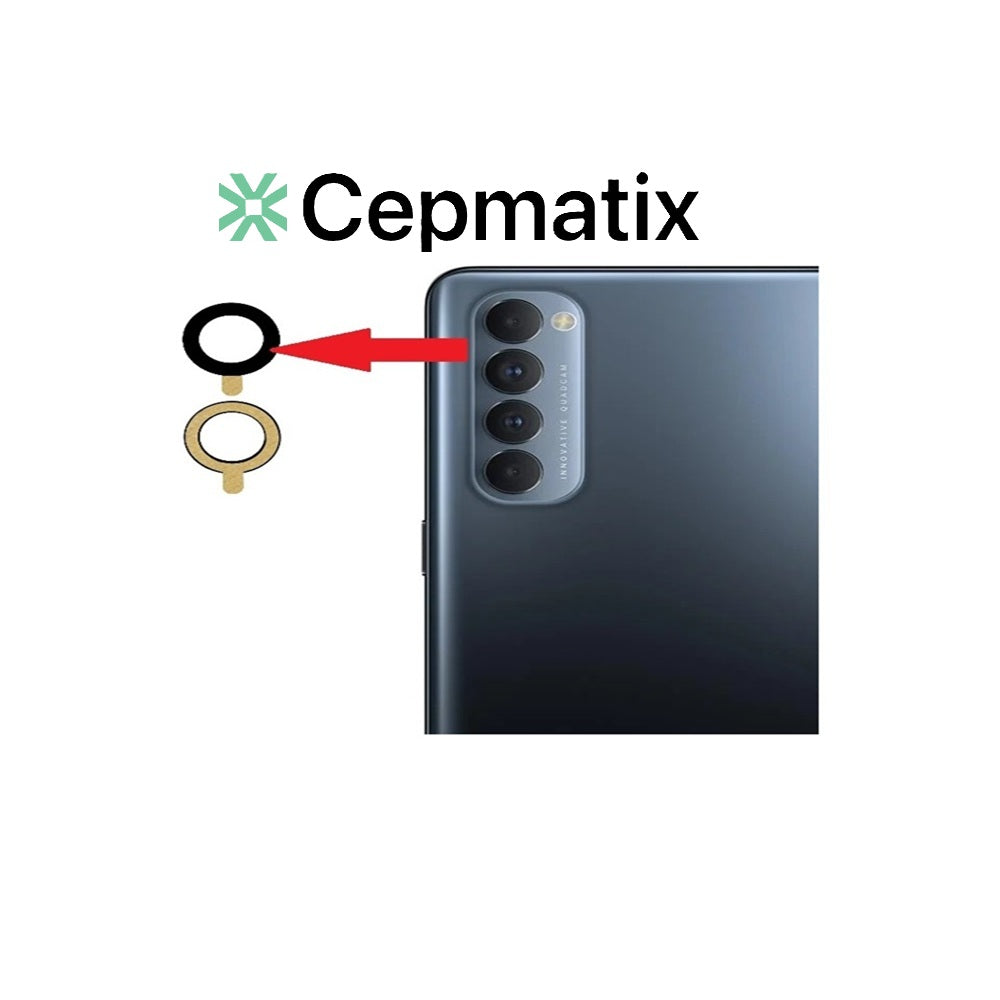 Oppo Reno 4 Pro (CPH2109) Kamera Camı Sade