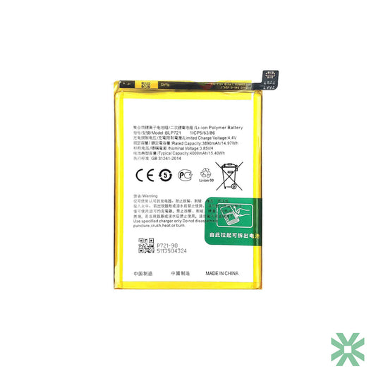 Realme C2 (RMX1941) Uyumlu Batarya Pil BLP721 4000 mAh