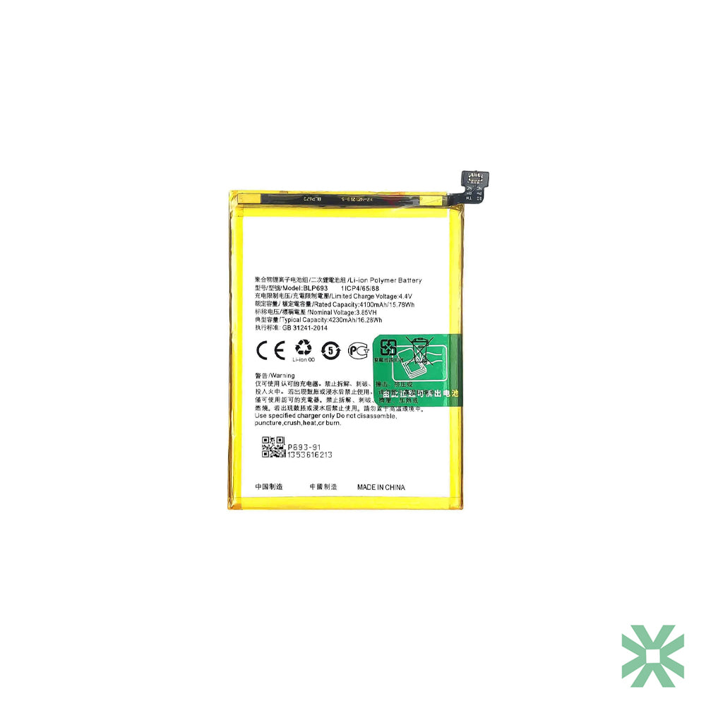 Realme 3 (RMX1825) Uyumlu Batarya Pil BLP693 4230 mAh