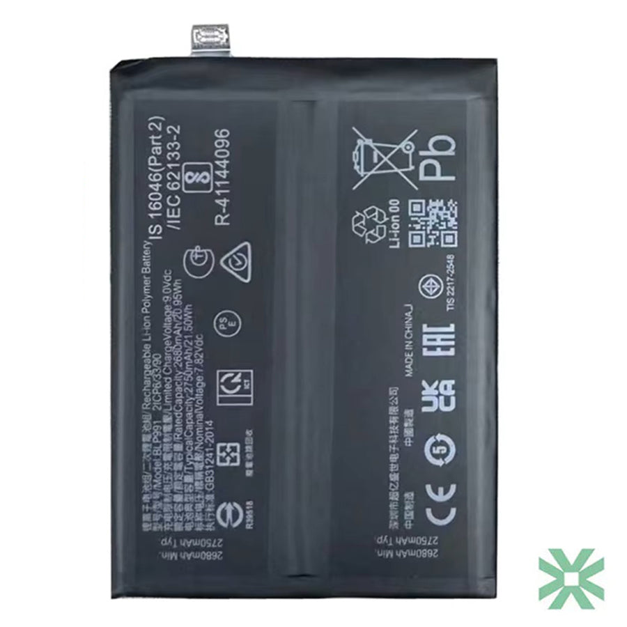 Realme GT Neo 5 SE (RMX3700) Uyumlu Batarya Pil 5500 mAh (BLP991)