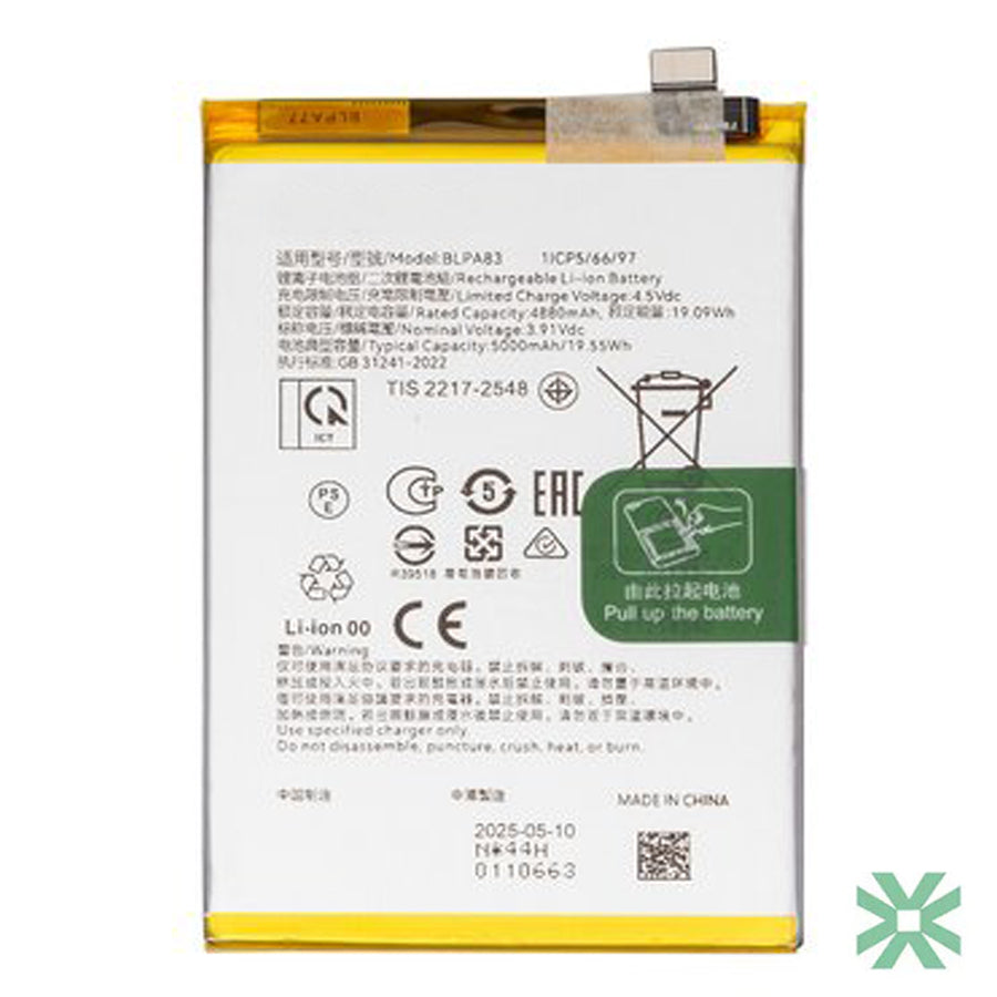 Realme Narzo N61 (RMX3939 / RMX3990) Uyumlu Batarya Pil 5000 mAh (BLP923)