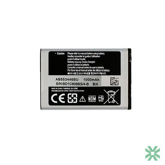 Samsung Galaxy C5212 C3212 C5130 C3300 C3303 E1170 ( 2250 ) Uyumlu Batarya Pil AB553446BU 1000 mAh