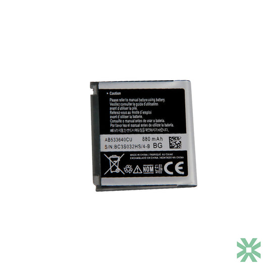 Samsung Galaxy GT-S3600i Uyumlu Batarya Pil AB533640CC 880 mAh