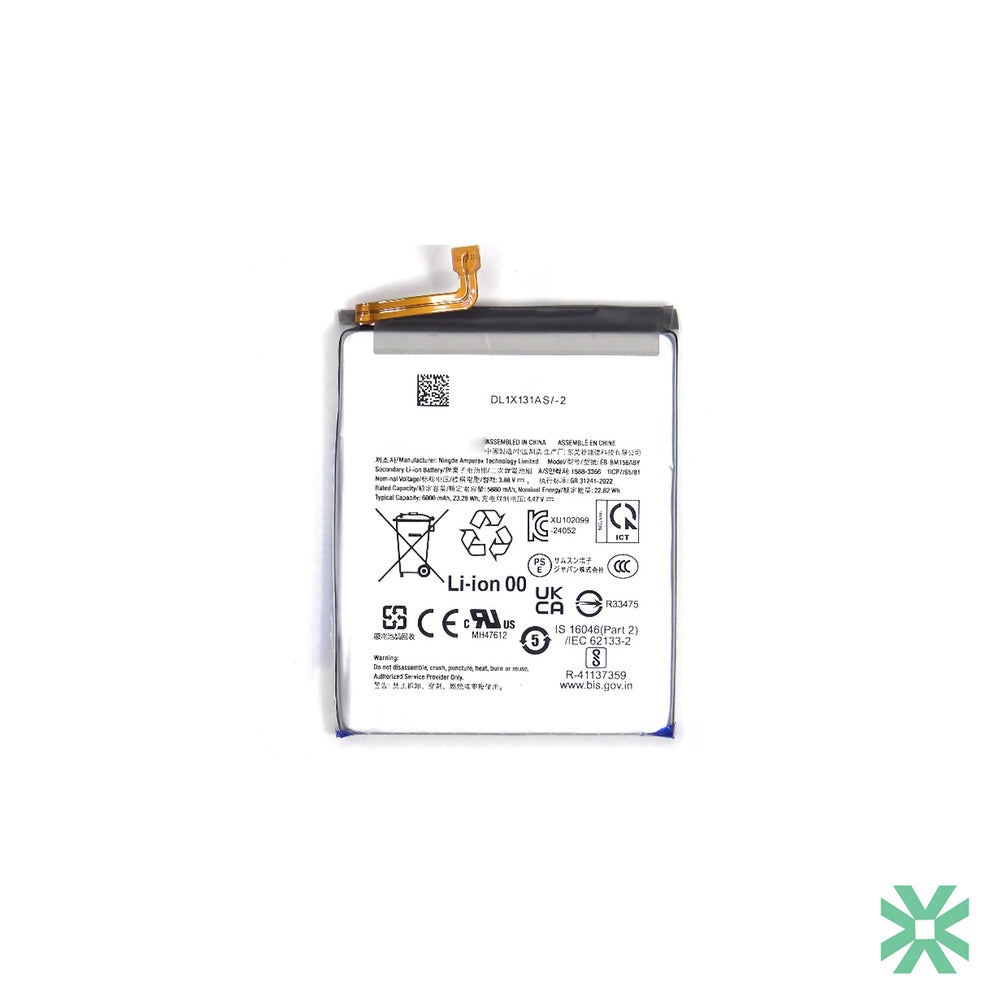 Samsung Galaxy M35 SM-M356B Uyumlu Batarya Pil EB-BM156ABY 6000 mAh