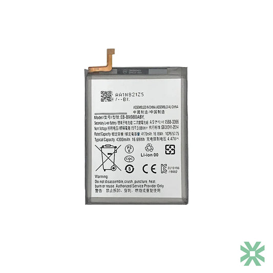 Samsung Galaxy Note 20 SM-N980F/DS Uyumlu Batarya Pil EB-BN980ABY 4300 mAh