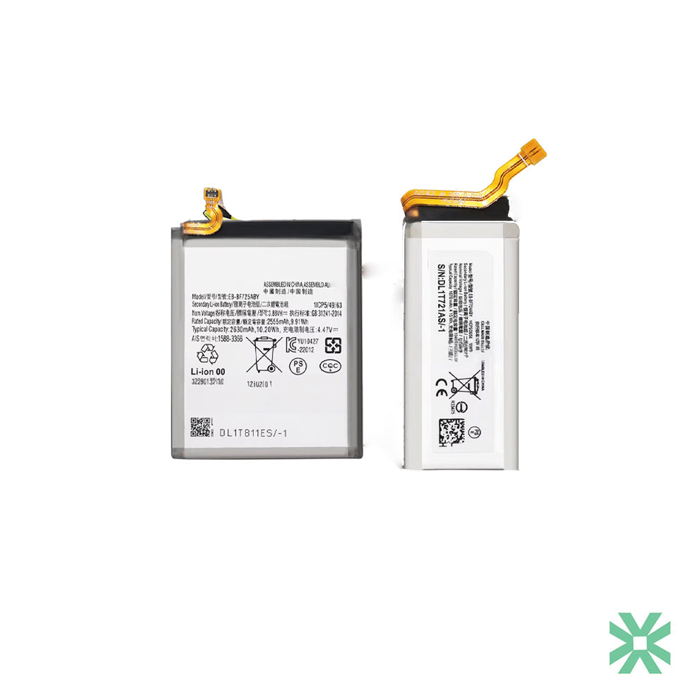 Samsung Galaxy Z Flip 4 SM-F721B Uyumlu Batarya Pil EB-BF724ABY- EB-BF725ABY 1070 mAh-2630 mAh