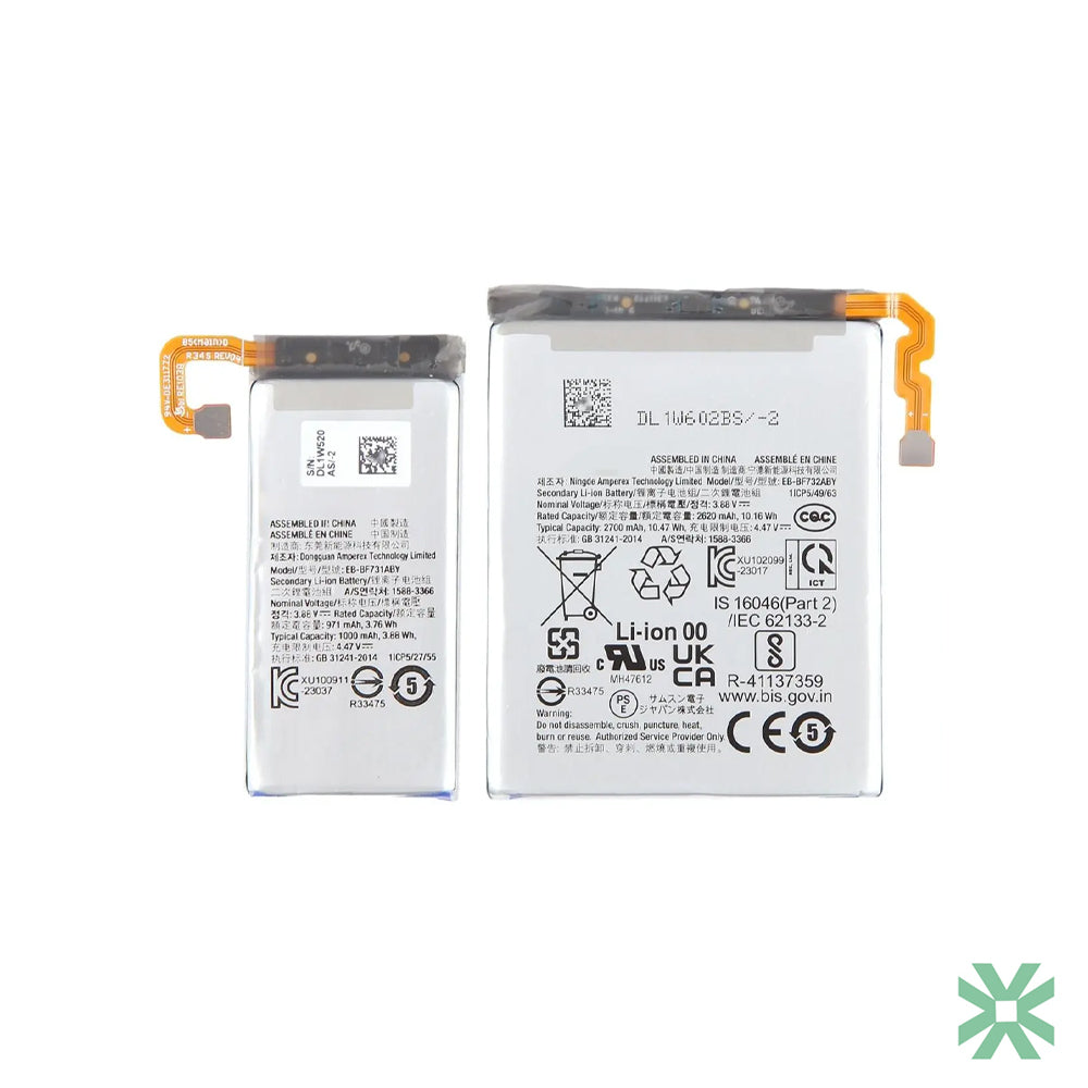 Samsung Galaxy Z Flip 5 SM-F731B Uyumlu Batarya Pil EB-BF731ABY - EB-BF732ABY 2700 mAh- 1000 mAh