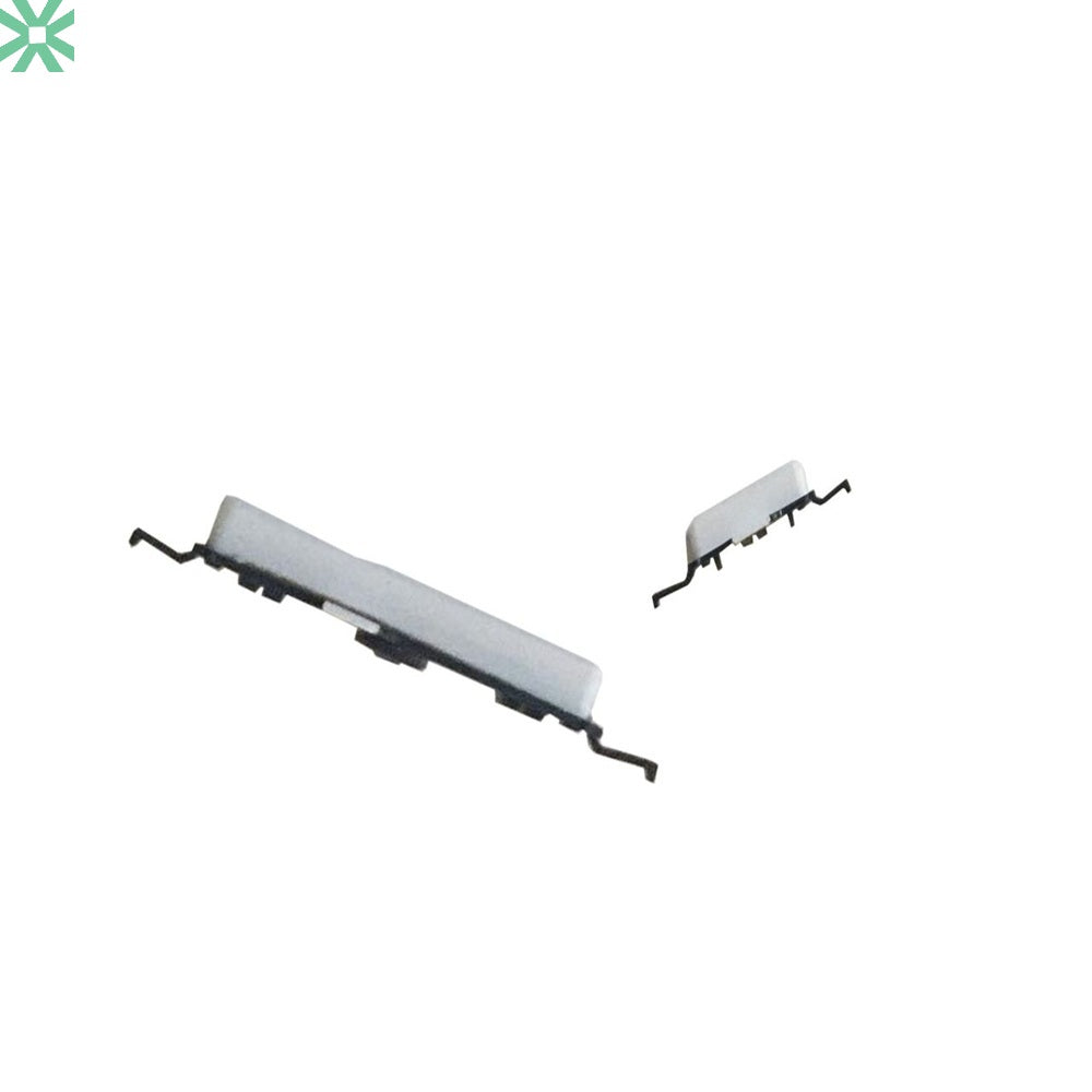 Samsung Galaxy Tab A (SM-T297) Güç Ses On Off Plastik Tuş - Gümüş