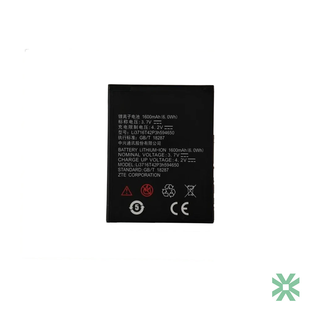 Turkcell T40 Uyumlu Batarya Pil 1600 mAh (Lİ3716T42P3H594650)