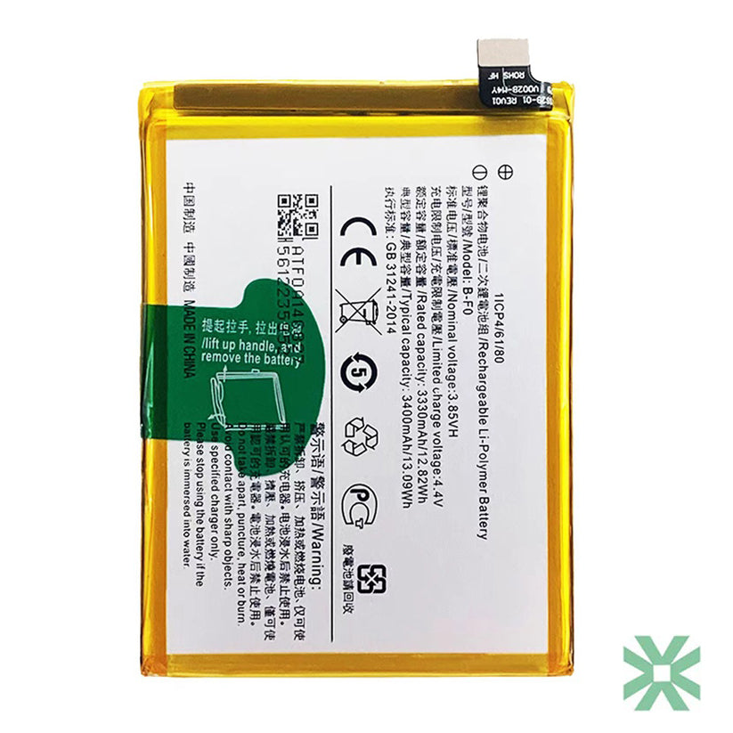 Vivo V11 (1804, 1806) Uyumlu Batarya Pil 3400 mAh (B-F0)