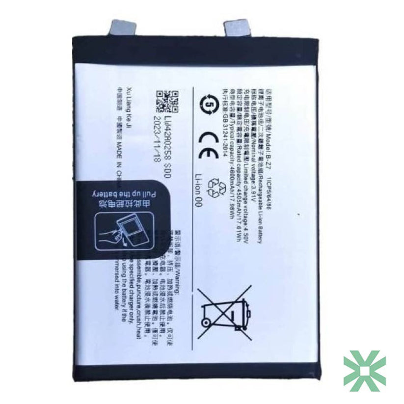 Vivo V30 Pro (V2319) Uyumlu Batarya Pil 5000 mAh (BA18)