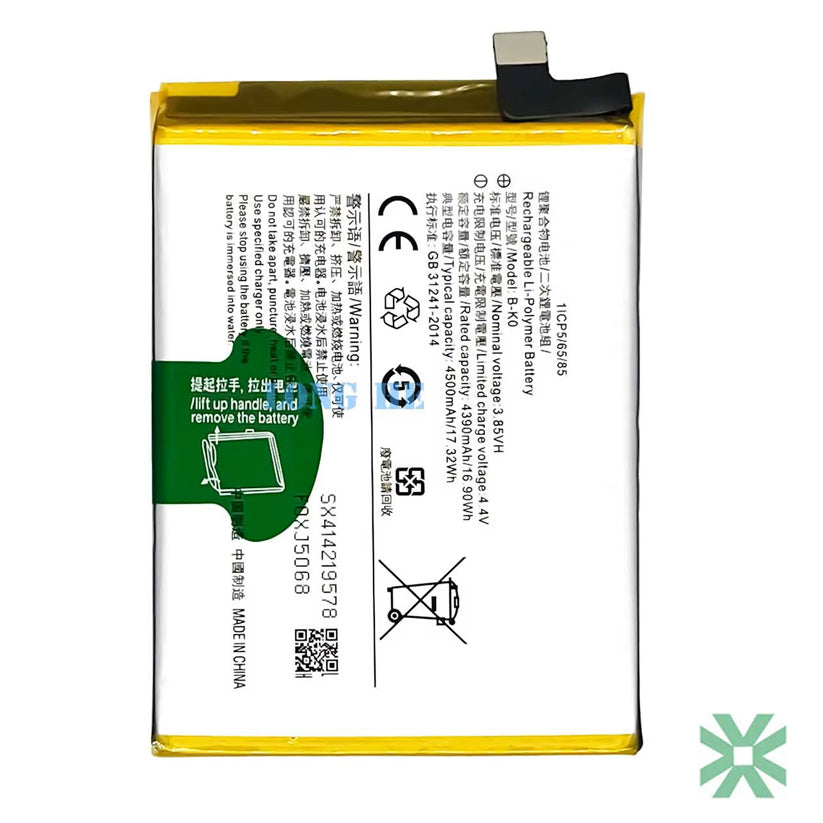 Vivo iQ 00 Neo 855 (V1936A) Uyumlu Batarya Pil 4500 mAh (B-K0)