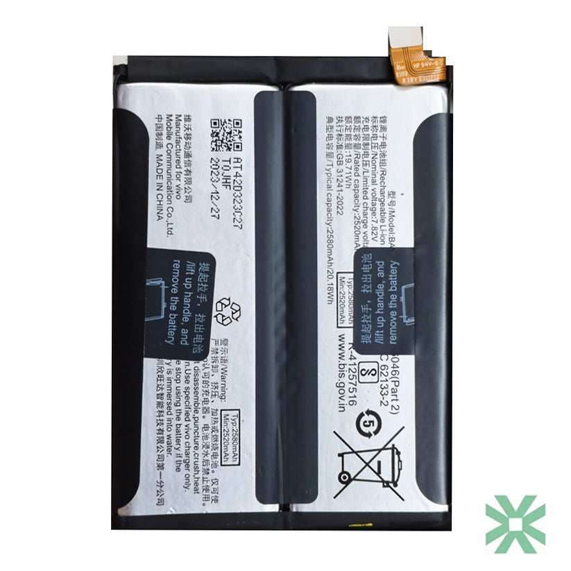 Vivo iQ 00 Neo 9 Pro (I2304) Uyumlu Batarya Pil 5160 mAh (BA13)