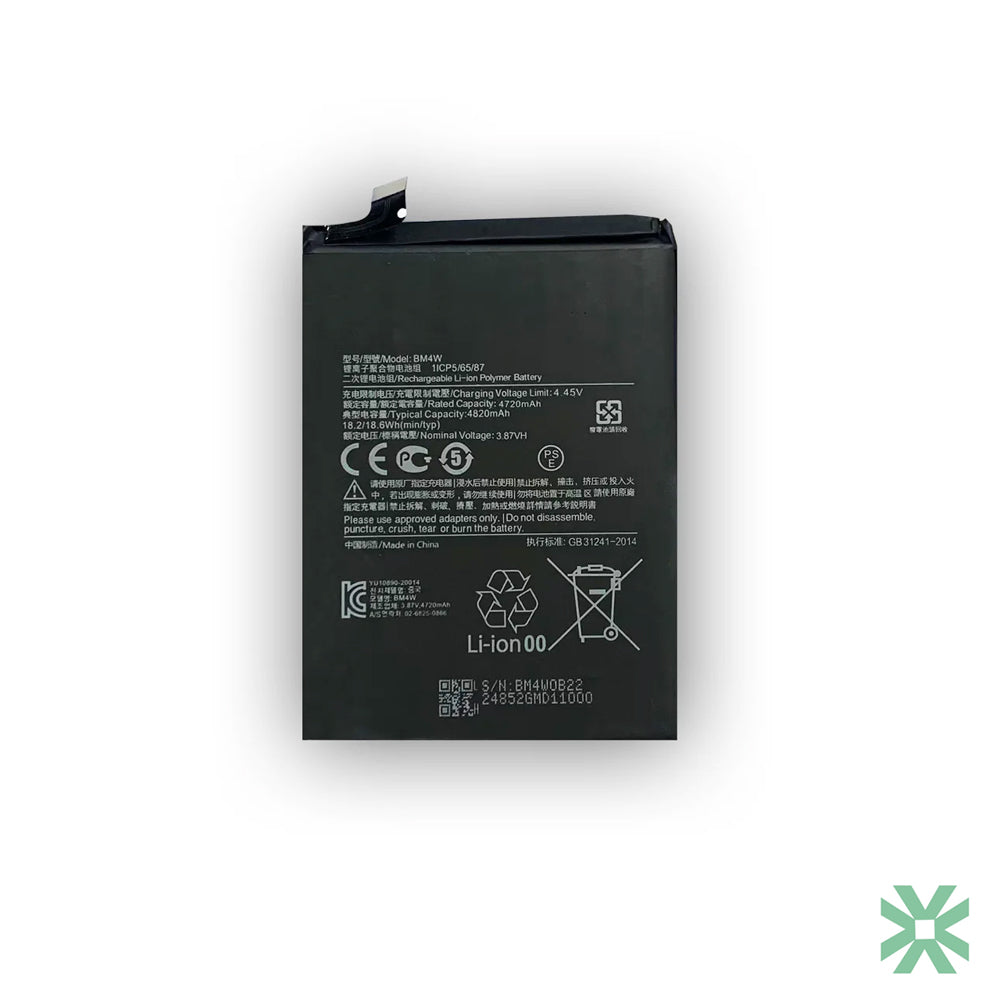 Xiaomi Mİ 10T LİTE (M2002J9G) Uyumlu Batarya Pil BM4W 4820 mAh