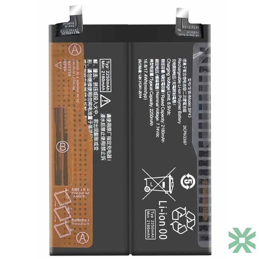 Xiaomi Mİ MİX 4 (2106118C) Uyumlu Batarya Pil 4500 mAh (BP43)