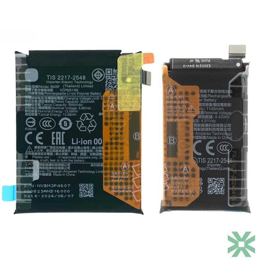 Xiaomi Mix Flip (2405CPX3DC) Uyumlu Batarya Pil 4780 mAh (BM2F-BM3P)