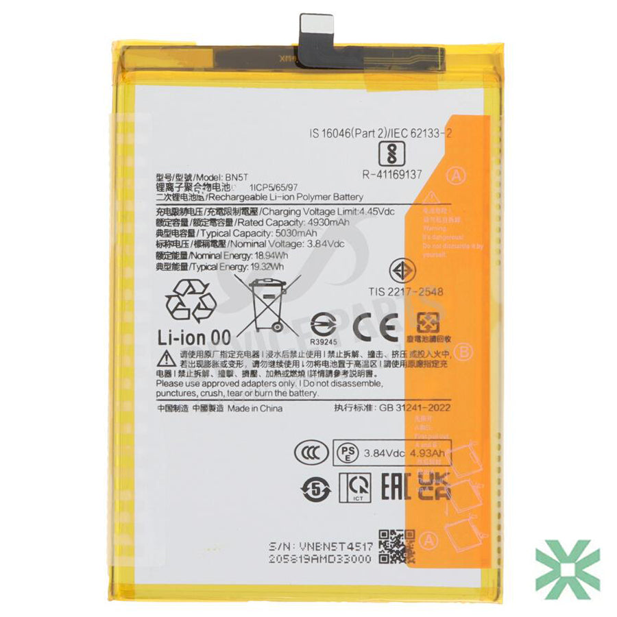 Xiaomi REDMİ 13 (24049RN28L) Uyumlu Batarya Pil 5000 mAh (BN5T)