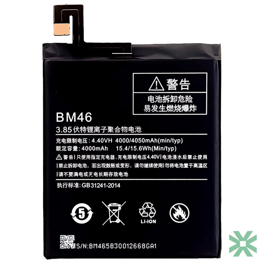 Xiaomi REDMİ NOTE 3 (2015116) Uyumlu Batarya Pil 4050 mAh (BM46)