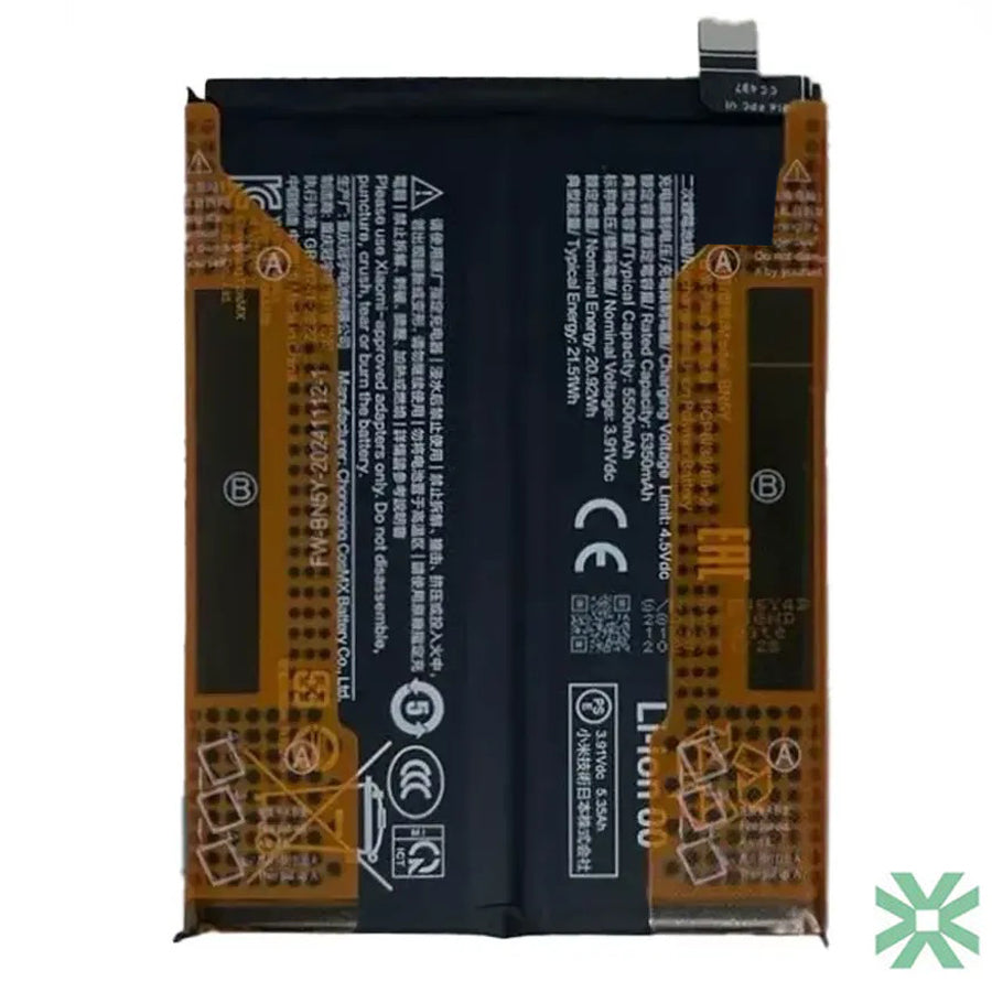 Xiaomi REDMİ Note 14 Pro (24090RA29C) Uyumlu Batarya Pil 5500 mAh (BN5Y)