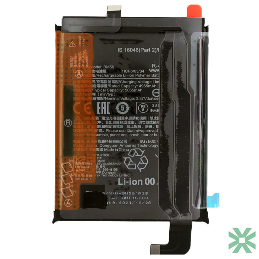 Xiaomi Redmi K40 Gaming (M2012K10C) Uyumlu Batarya Pil 5065 mAh (BM56)