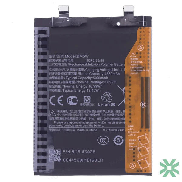 Xiaomi Redmi K70 (23113RKC6C) Uyumlu Batarya Pil 5000 mAh (BM5W)