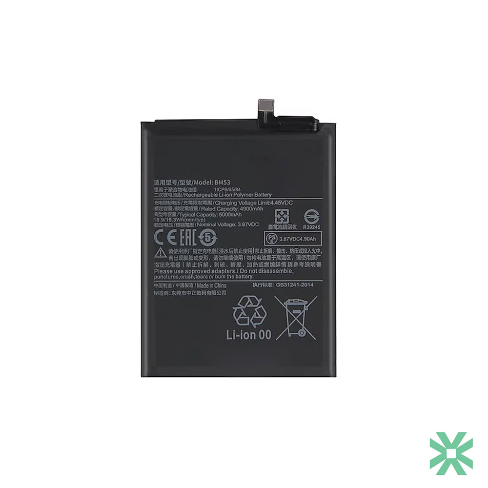 Xiaomi 10T Pro (M2007J3SG) Uyumlu Batarya Pil BM53 5000 mAh