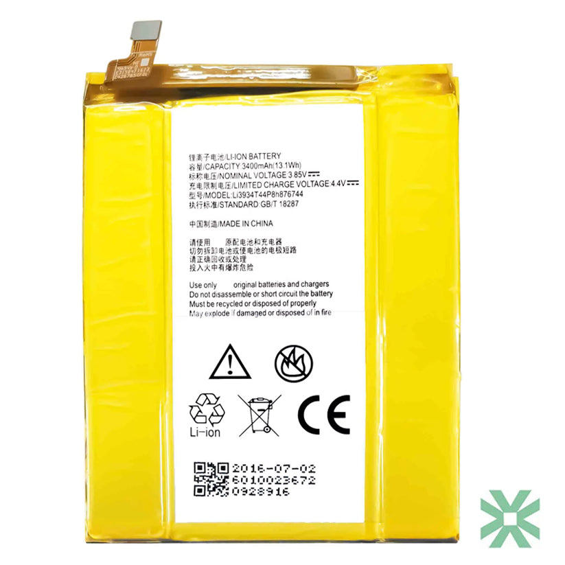 ZTE BLADE X Max (Z983) Uyumlu Batarya Pil 3400 mAh (Li3934T44P8H876744)