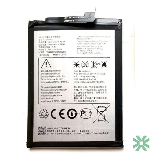 Alcatel 1S 2020 (5028D) Uyumlu Batarya Pil  4000 mAh (TLp038D1, TLp038D7, TLp029D1)
