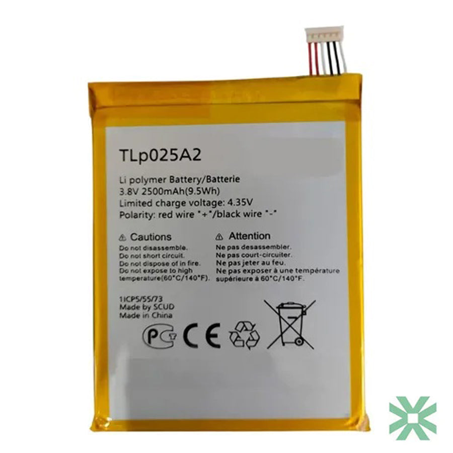 Alcatel OneTouch Go Play (7048X) Uyumlu Batarya Pil 2500 mAh (TLp025A2)